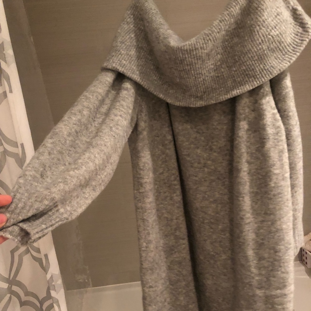 Cute off shoulder sweater